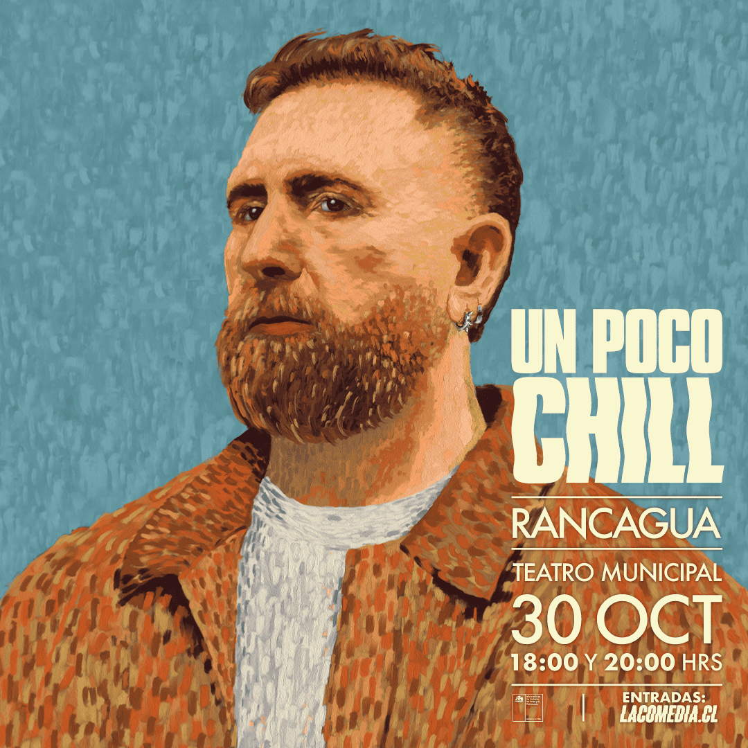 Afiche de JP López en Rancagua