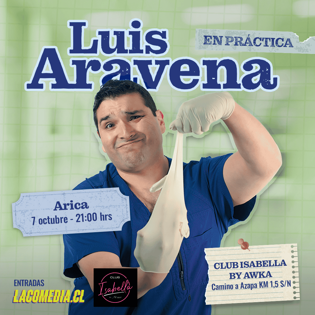 Afiche de Luis Aravena