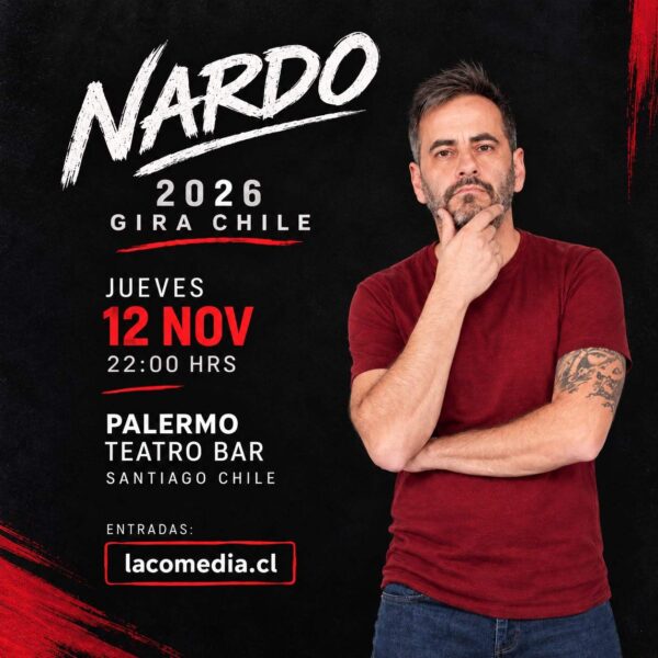 Nardo Escanilla por primera vez en Chile