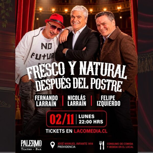 Fresco y natural después del postre en Palermo 02.11